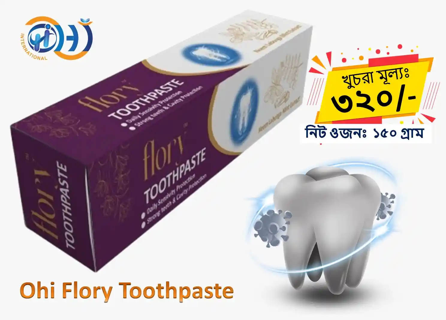 Ohi Flory Toothpaste